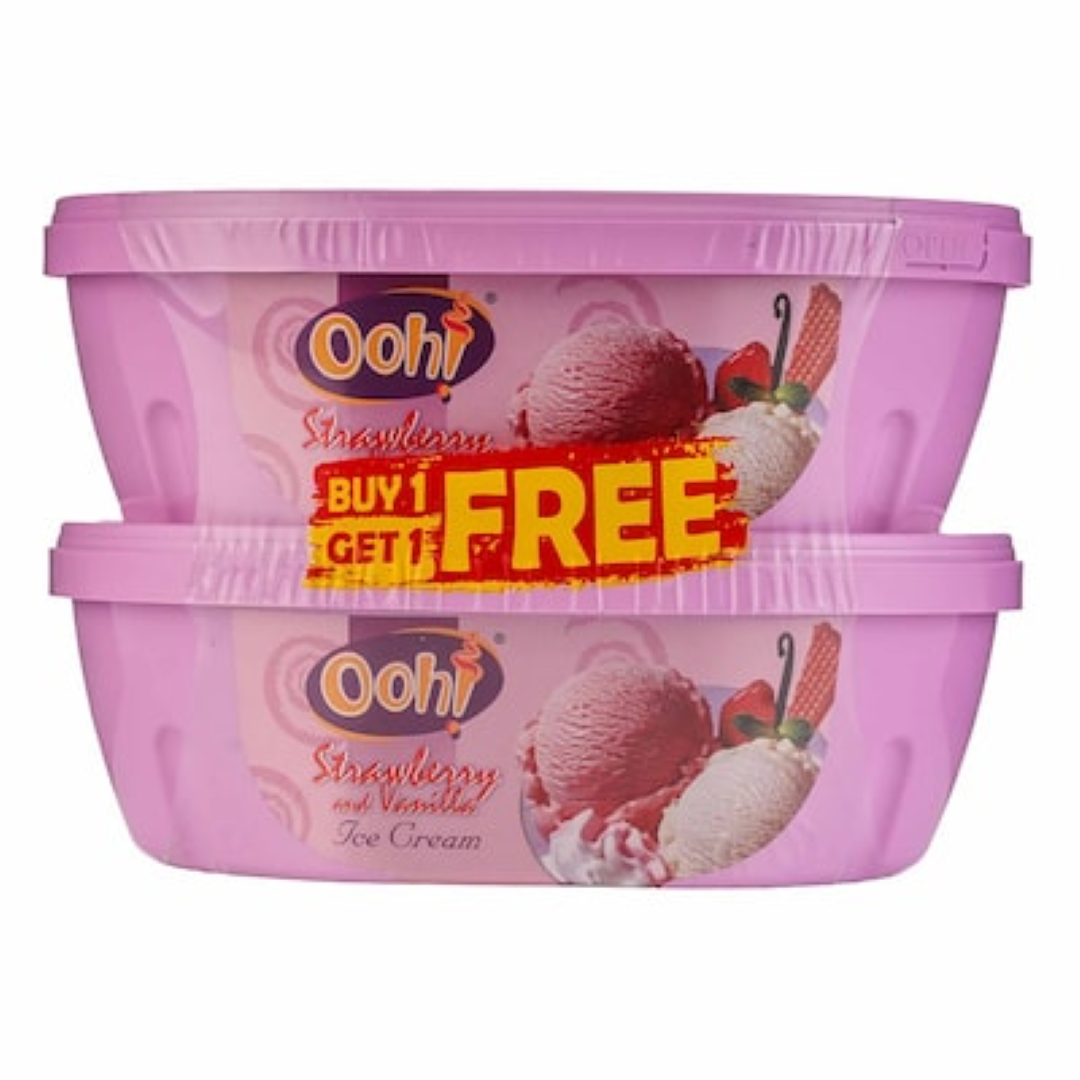 OOH! STRAWBERRY BANANA 200ML